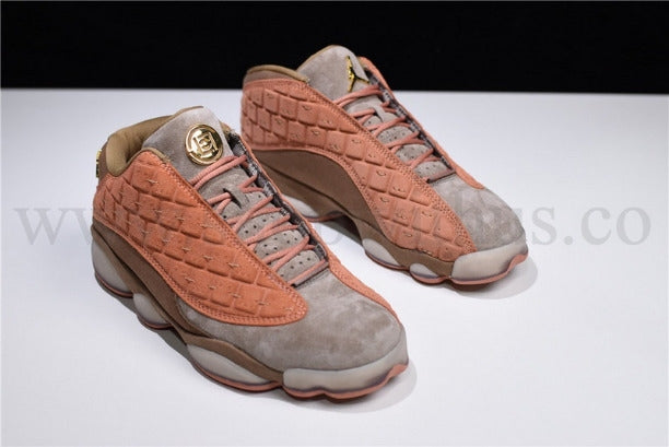 Clot x Air Jordan 13 AJ13 Retro Low - Sepia Stone