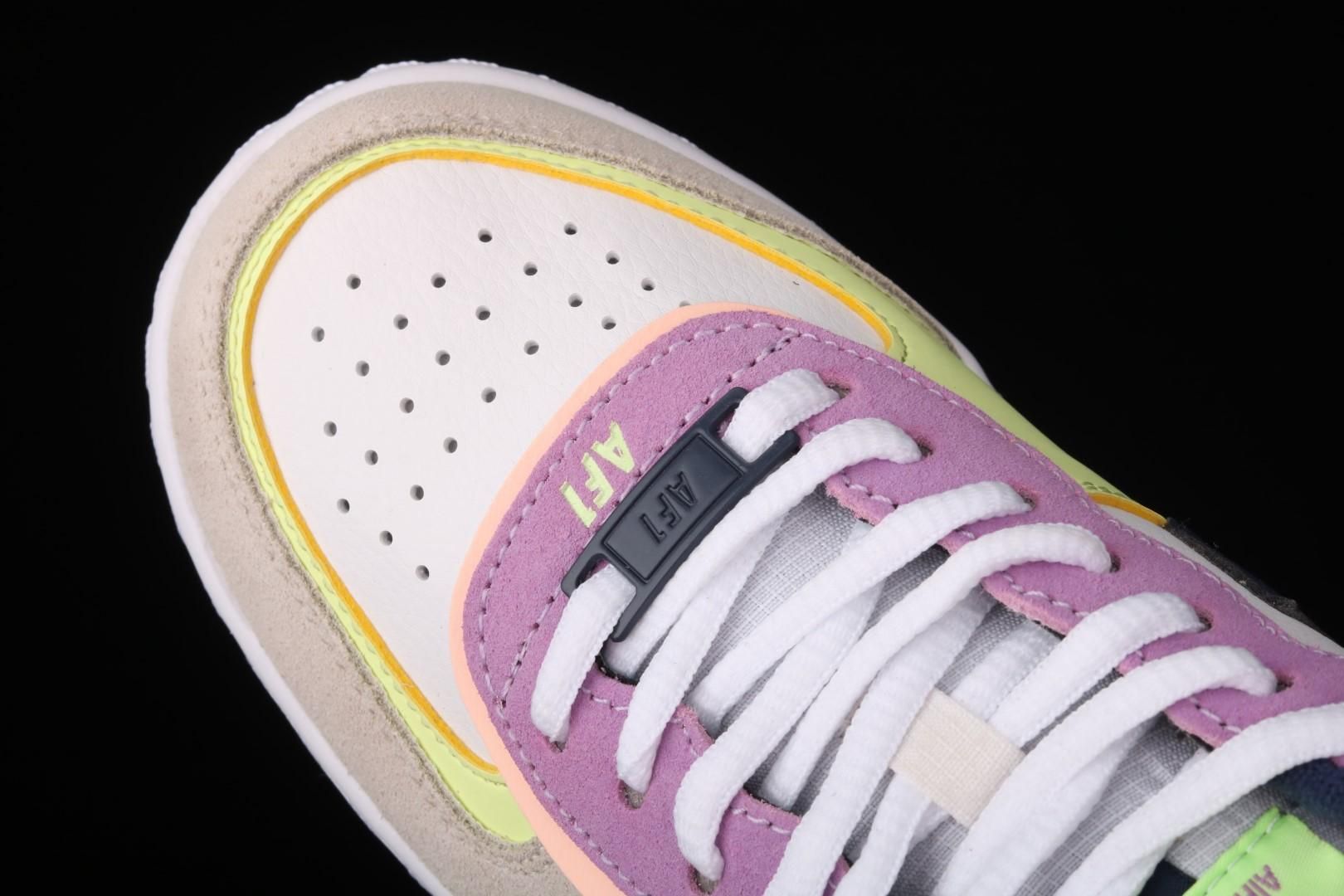 NikeUnisex Air Force 1 AF1 Low Shadow - Photon Dust/Crimson Tint