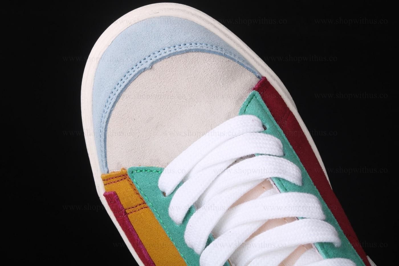 NikeUnisex Blazer Low QS - Red/Yellow/Green