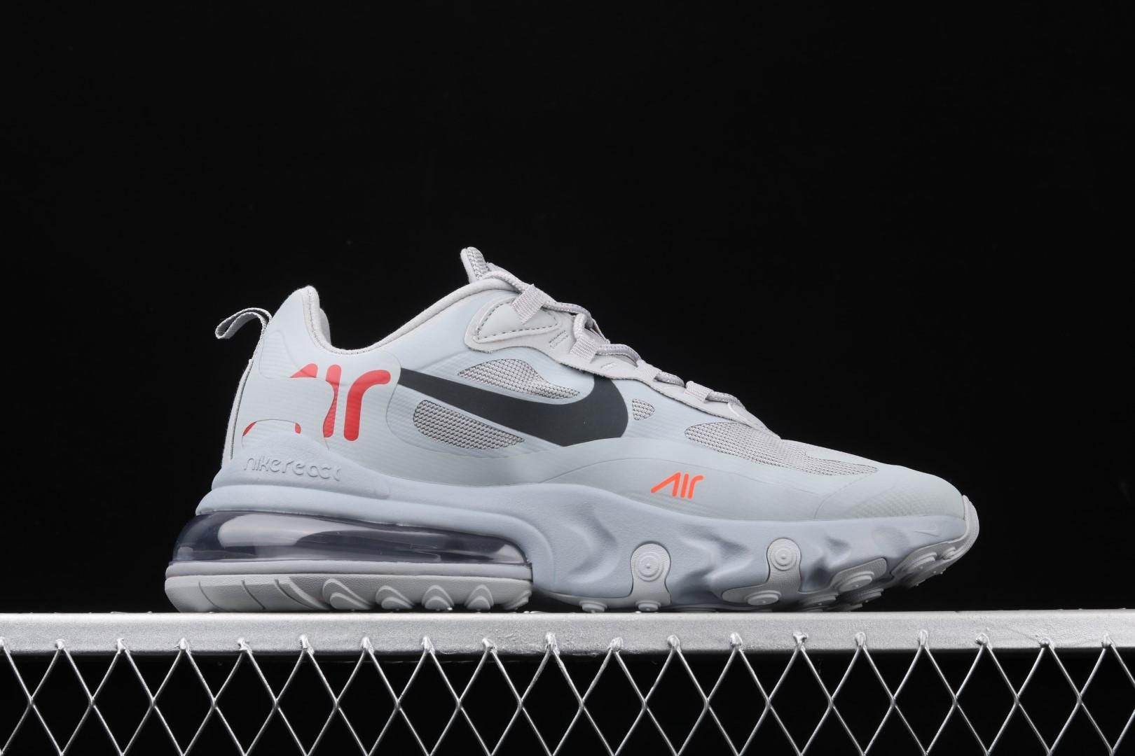 NikeUnisex Air Max 270 AM270 React - Just Do It Grey