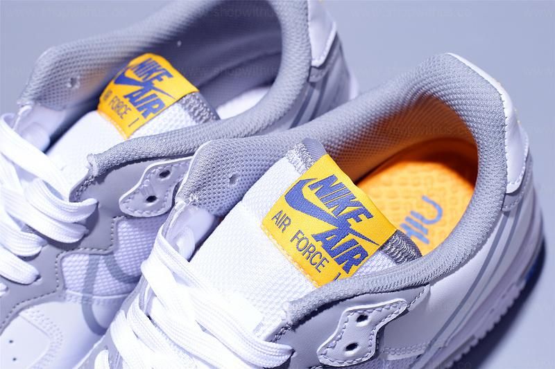 NikeAir Force 1 AF1 React Light - Smoke Grey