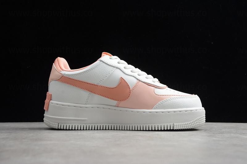 NikeUnisex Air Force 1 AF1 Shadow - Washed Coral