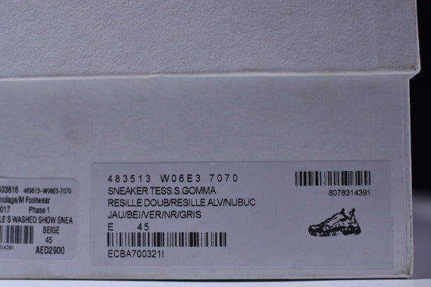 BalenciagaUnisex Vintage Triple S Trainers - Green/Yellow