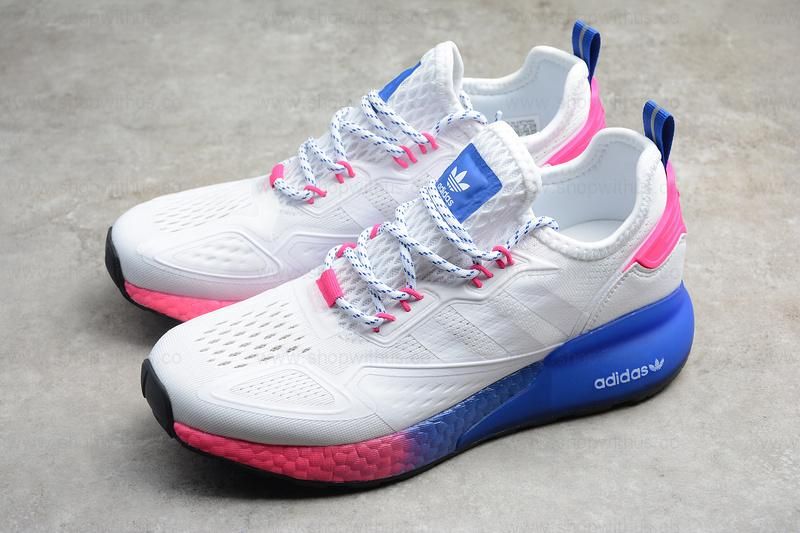 adidasWMNS ZX 2K Boost - White/Pink/Blue