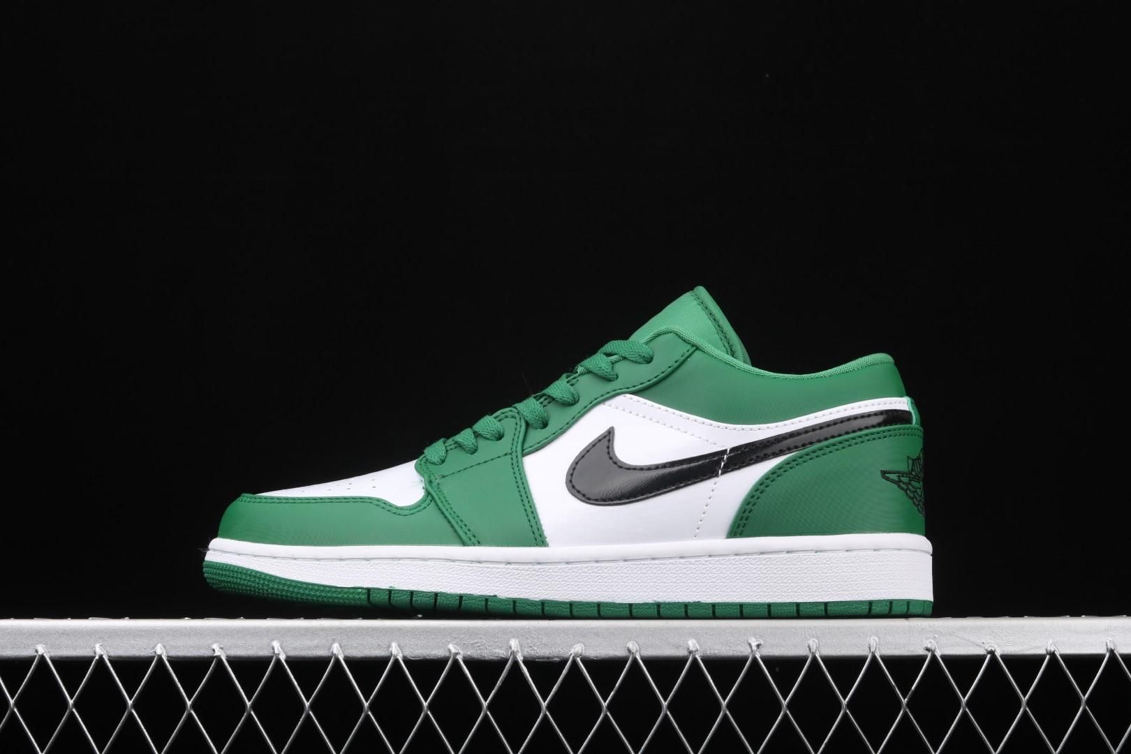 Air Jordan AJ1 Low Pine Green1
