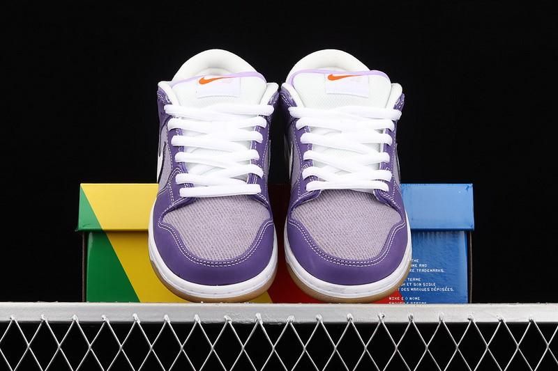 NikeSB Dunk Low Pro ISO Orange Label Unbleached Pack - Lilac