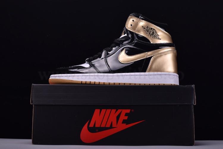 Air Jordan 1 AJ1 Retro High - Gold Top 3