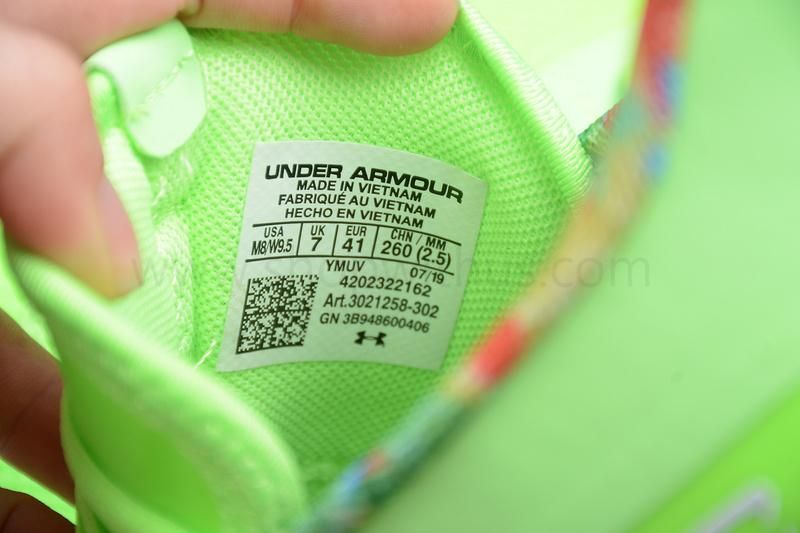 Under Armour Curry 7 Sour Patch Kids Collection - Lime