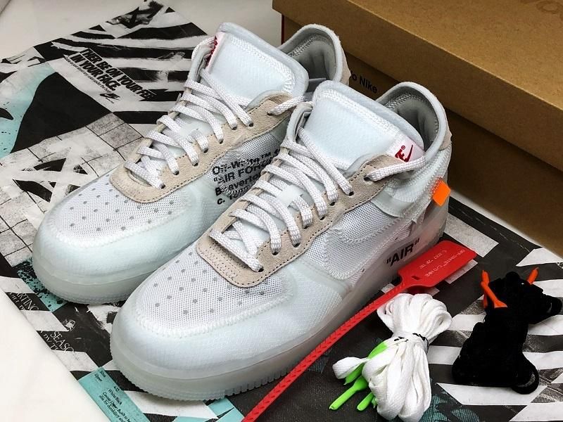 Off White x Air Force 1 AF1 Low - The Ten