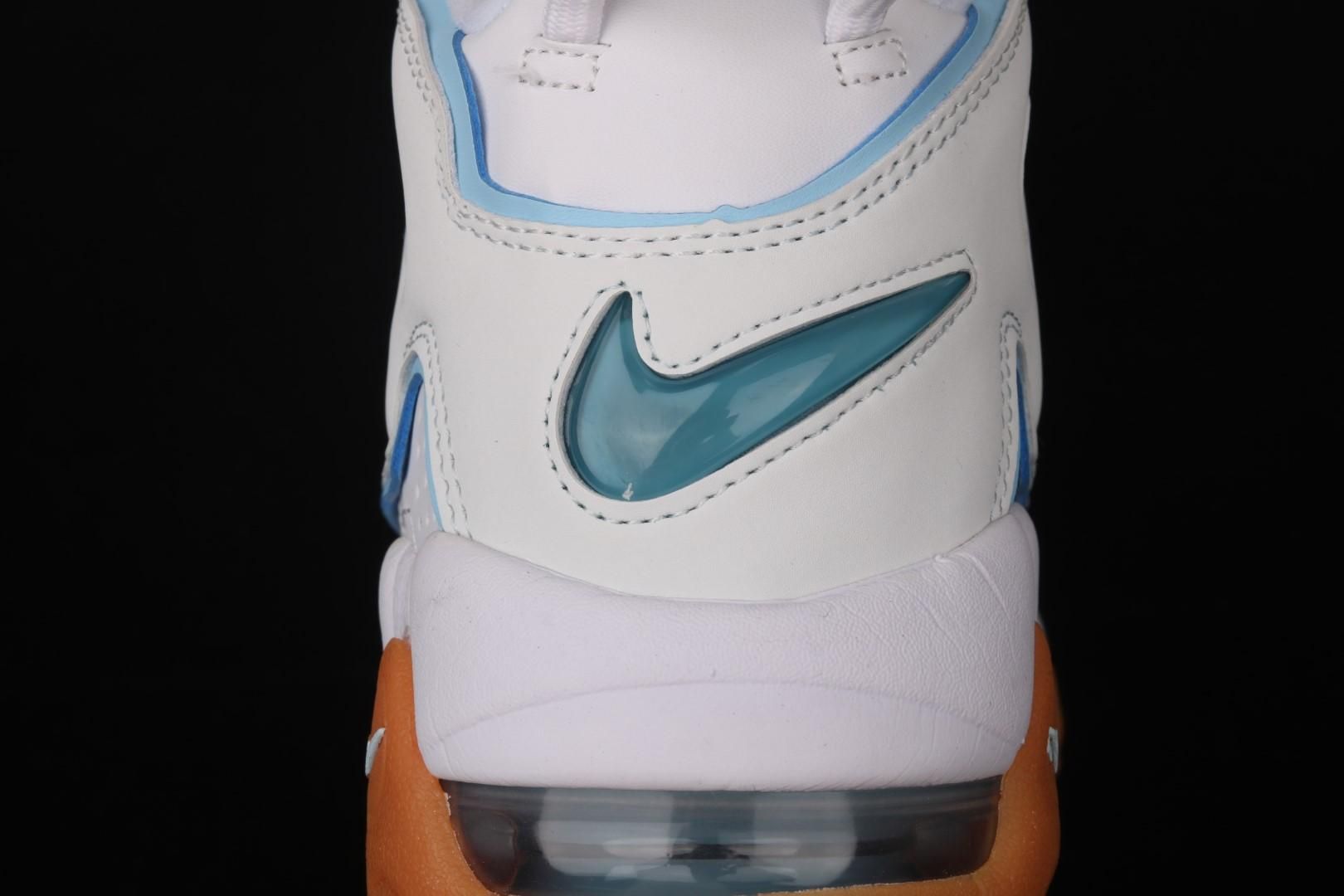 NikeUnisex Air More Uptempo - White Aqua Gum