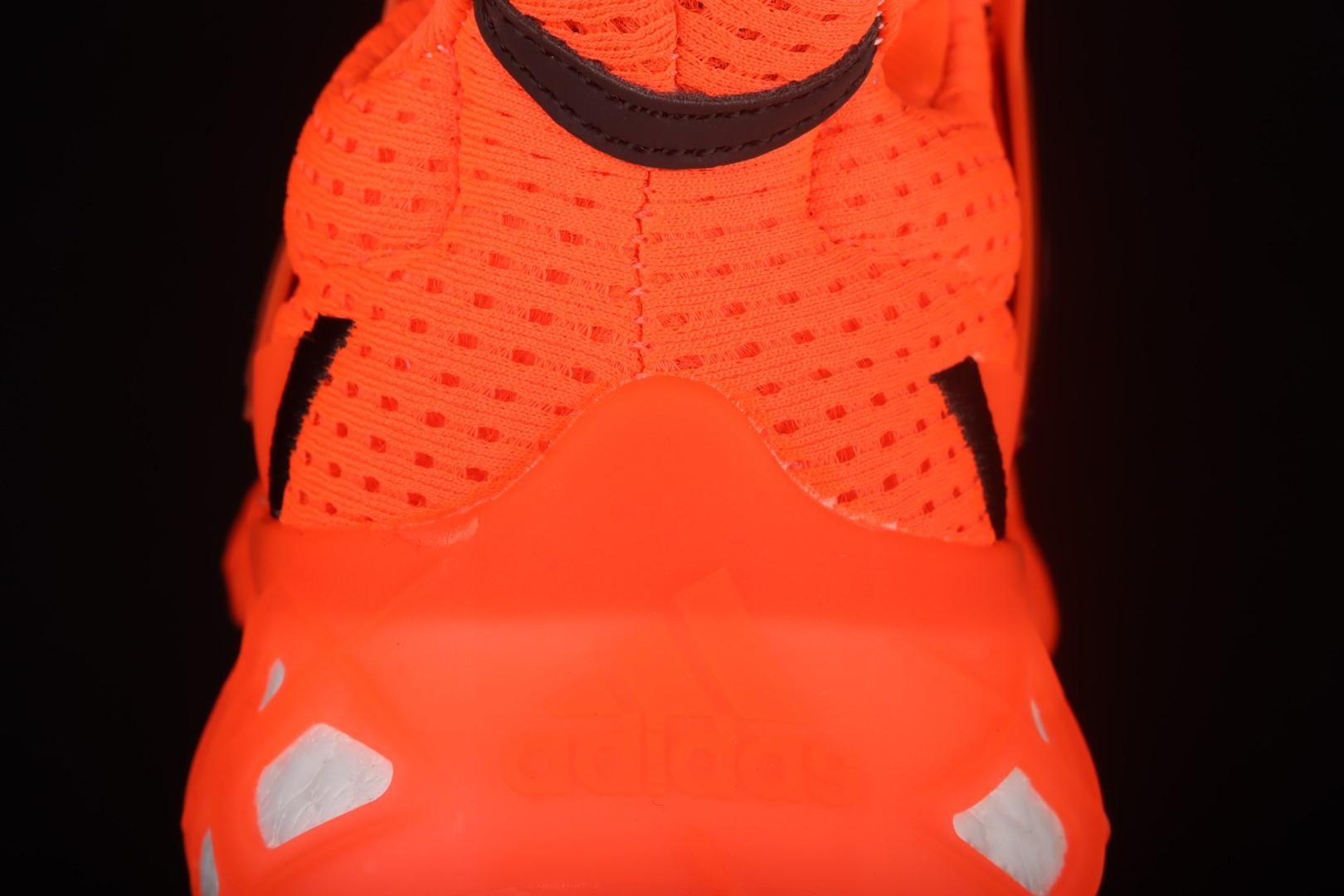 adidasMens Ultra Boost Web DNA - Solar Red