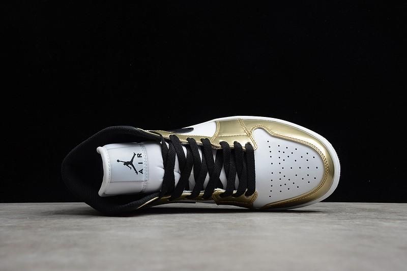 Air Jordan 1 AJ1 Mid - Metallic Gold
