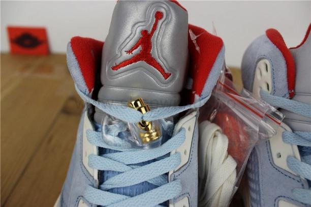 Air Jordan 5 Retro x Trophy Room- Ice Blue