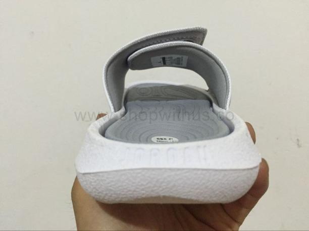 Air Jordan Hydro 6 Slide - White/Pure Platinum