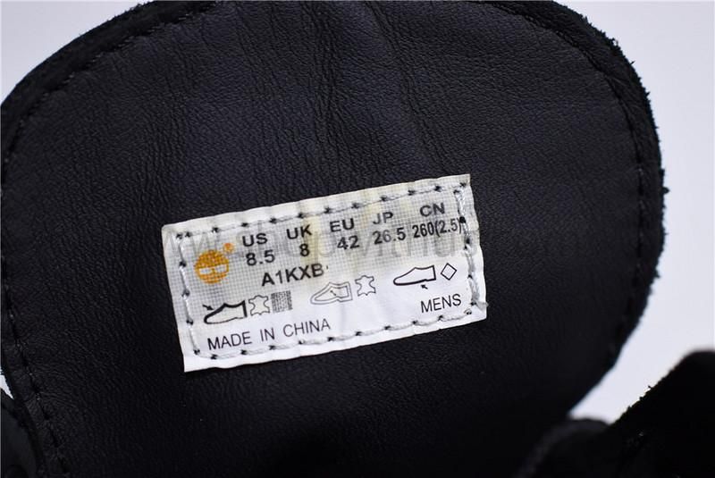 Timberland 6 Inch Premium Leather Boot - Black