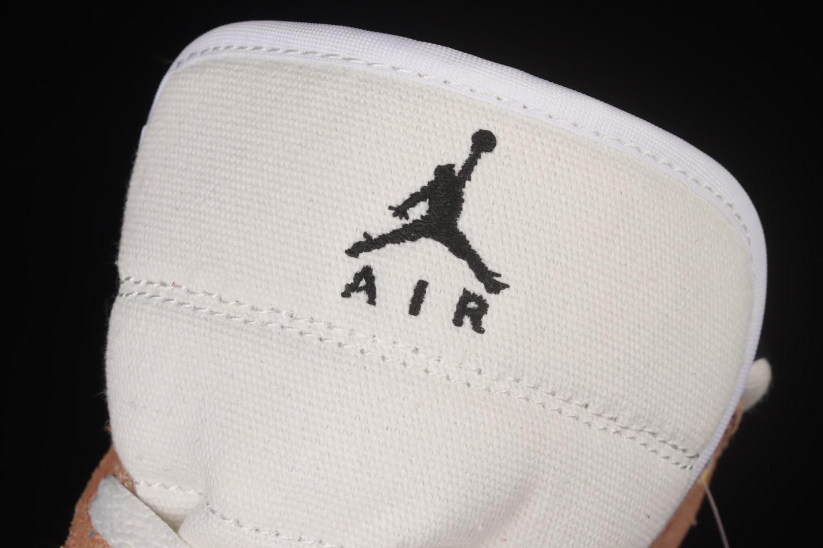 Air Jordan 1 AJ1 Mid - Brushstroke