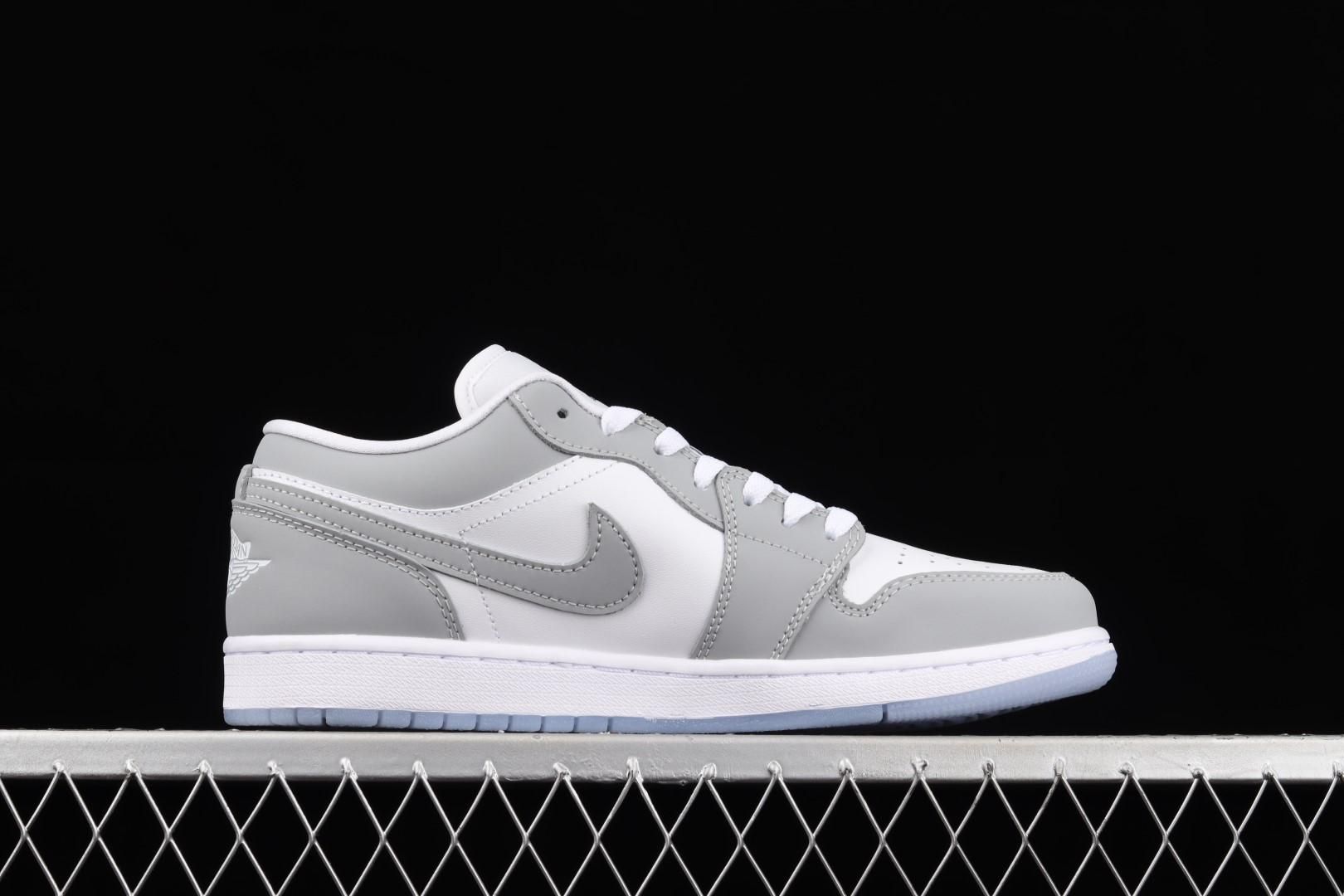 Air Jordan 1 AJ1 Low - Wolf Grey