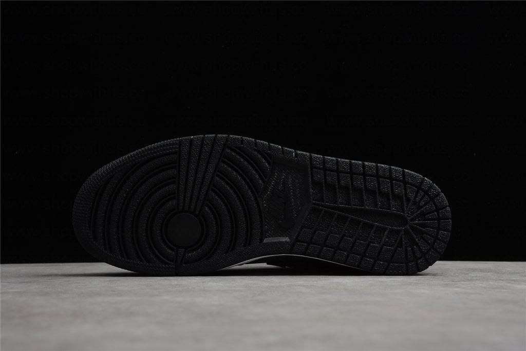 Air Jordan 1 AJ1 Retro Low - Silver Toe