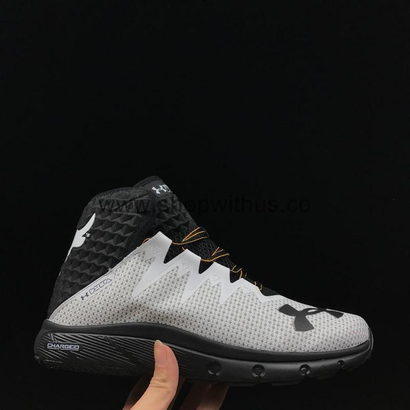 Under Armour x Project Rock Delta Training Shoes - Delta White/Black