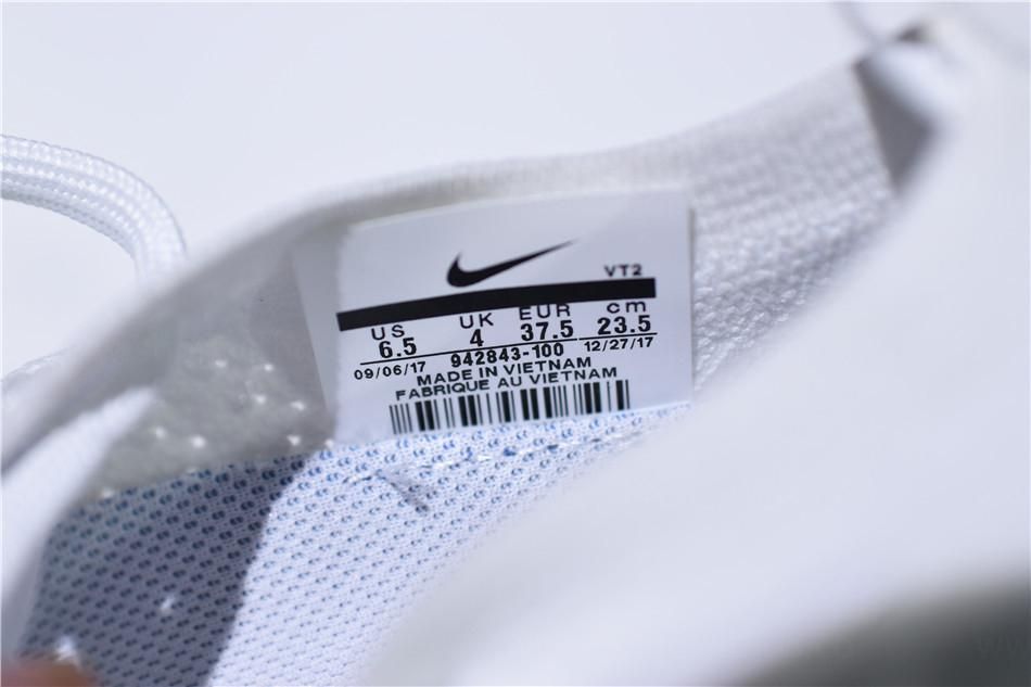 NikeAir VaporMax Flyknit 2 - White/Pure Platinum