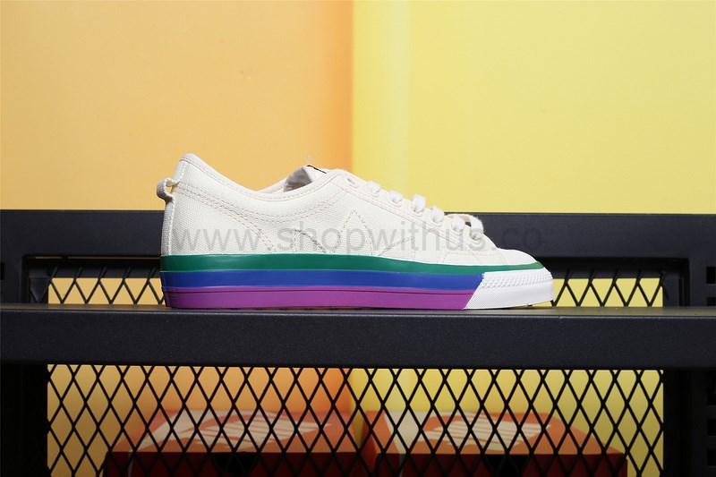 adidasOriginals Nizza Pride - Off White