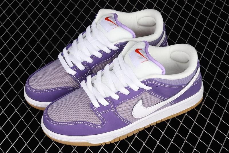 NikeSB Dunk Low Pro ISO Orange Label Unbleached Pack - Lilac