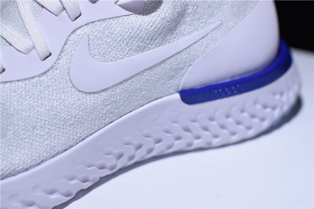 NikeUnisex Epic React Flyknit Running Shoes - Fusion White
