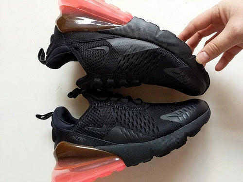 NikeMen's Air Max 270 - Black/Hot Punch/Black