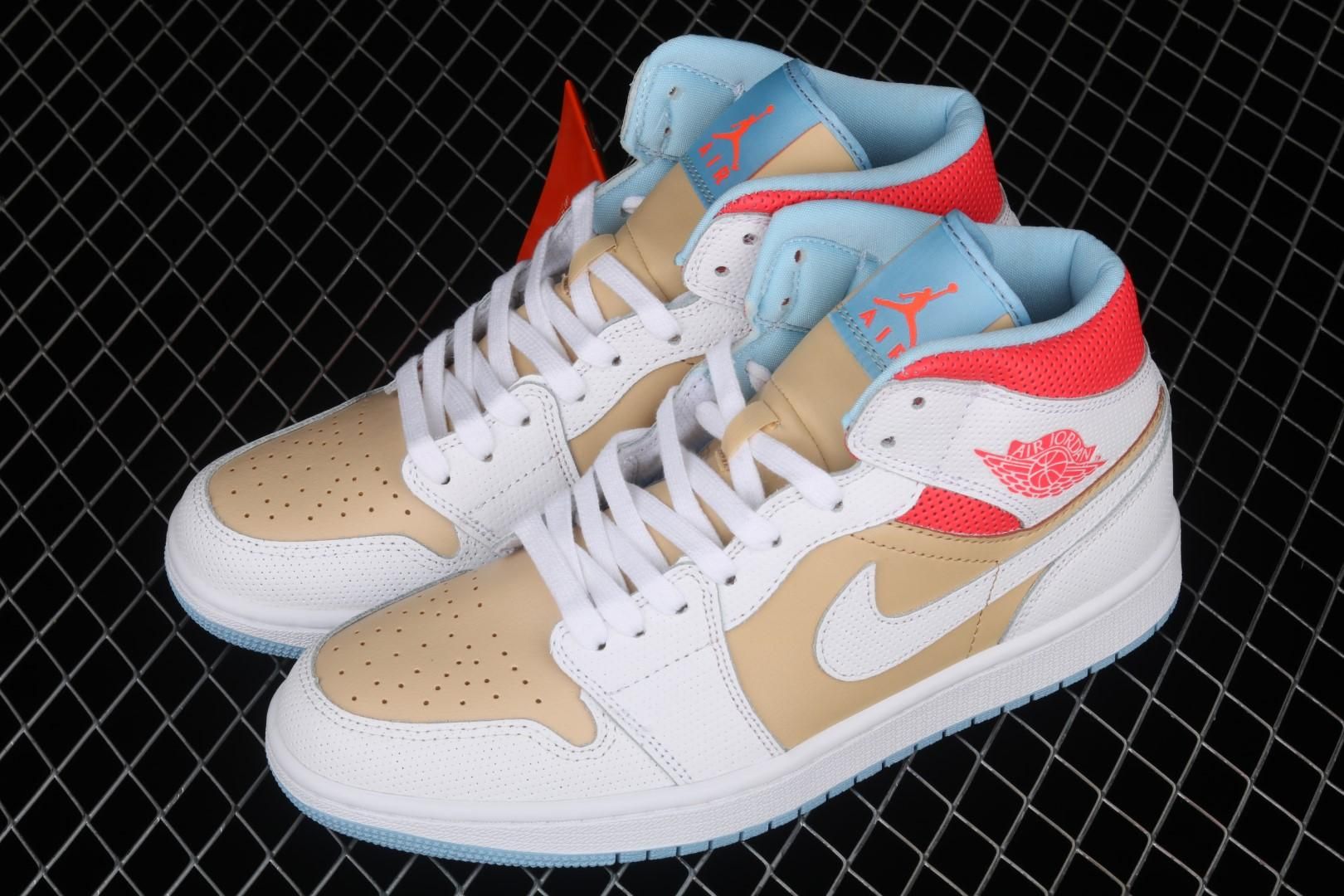 Air Jordan 1 AJ1 Mid SE - Sesame