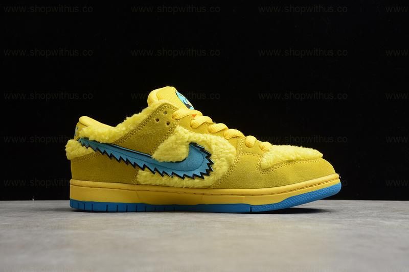 NikeSB Dunk Low x Grateful Dead - Opti Yellow