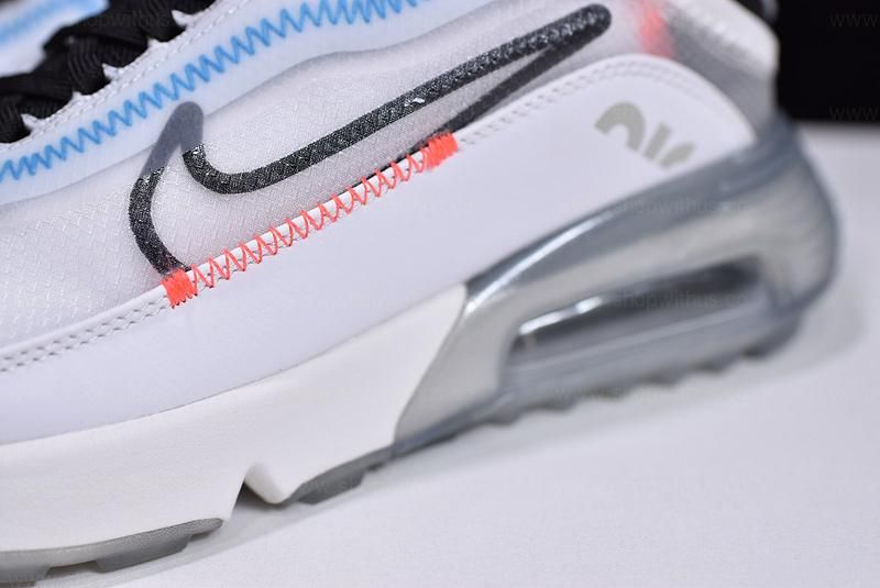 NikeAir Max 2090 - White/Pure Platinum/Bright Crimson