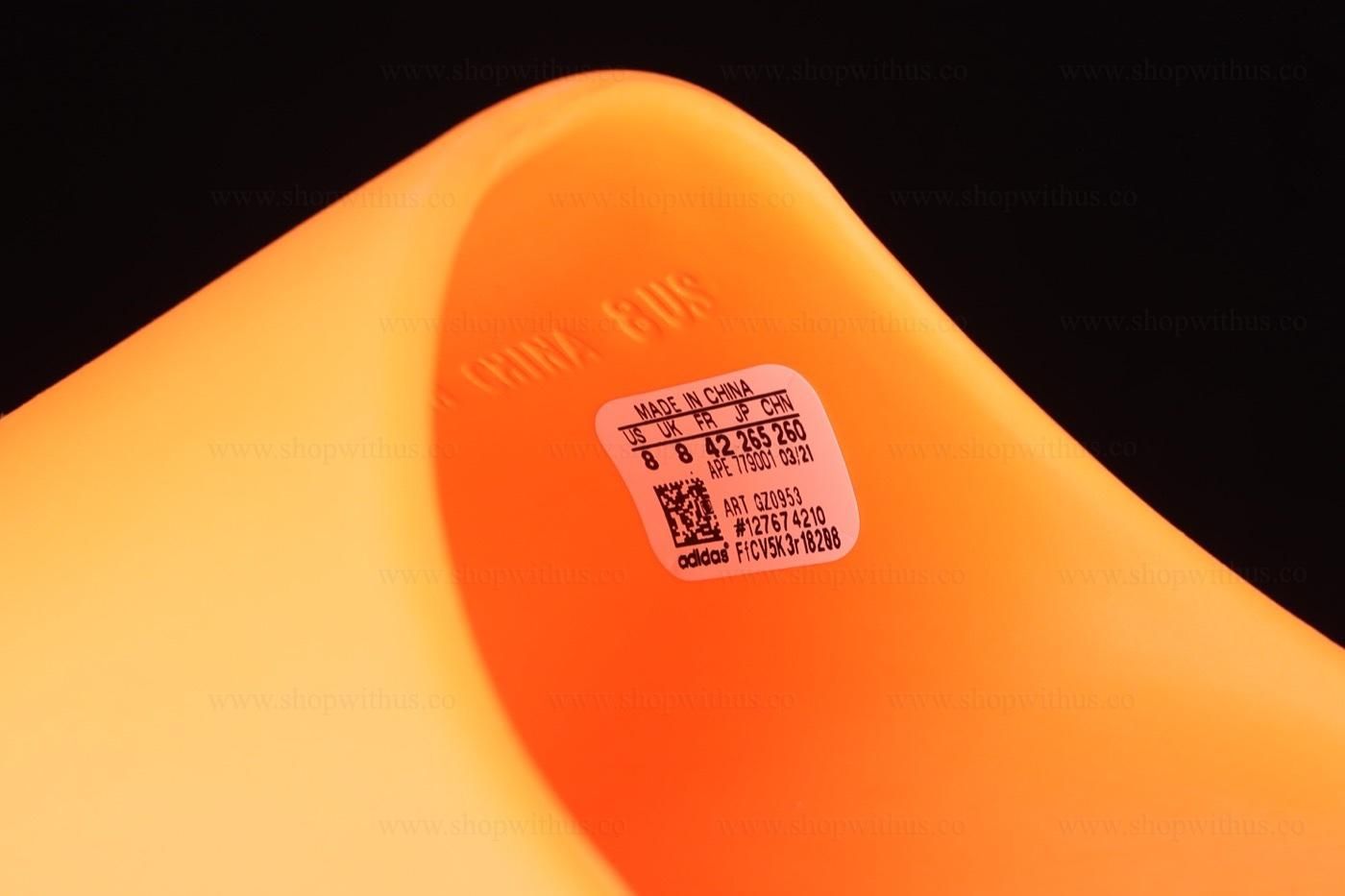 adidasMen's Yeezy Slide - Enflame Orange