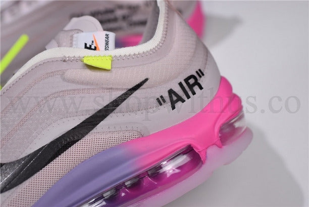 OFF WHITE x NikeAir Max 97 Elemental Rose Serena - Queen