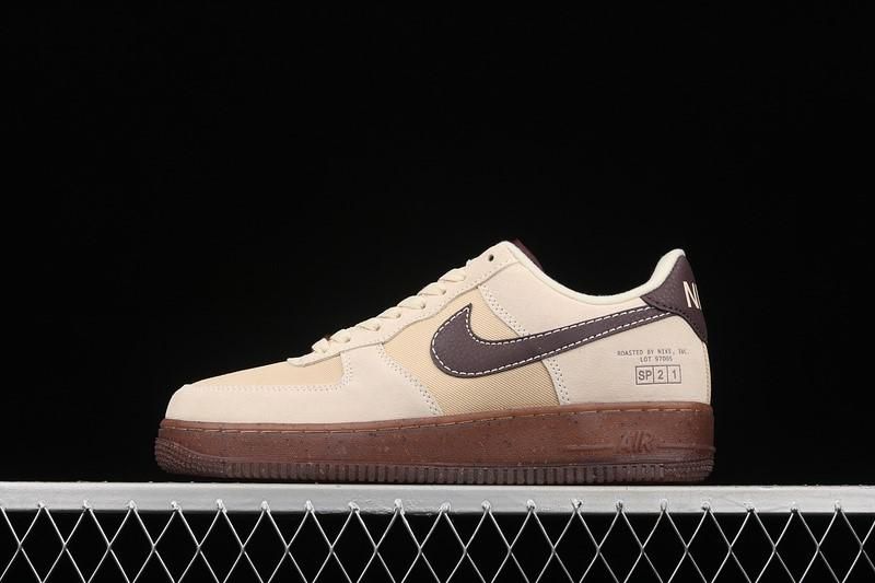 NikeAir Force 1 AF1 Low - Coffee