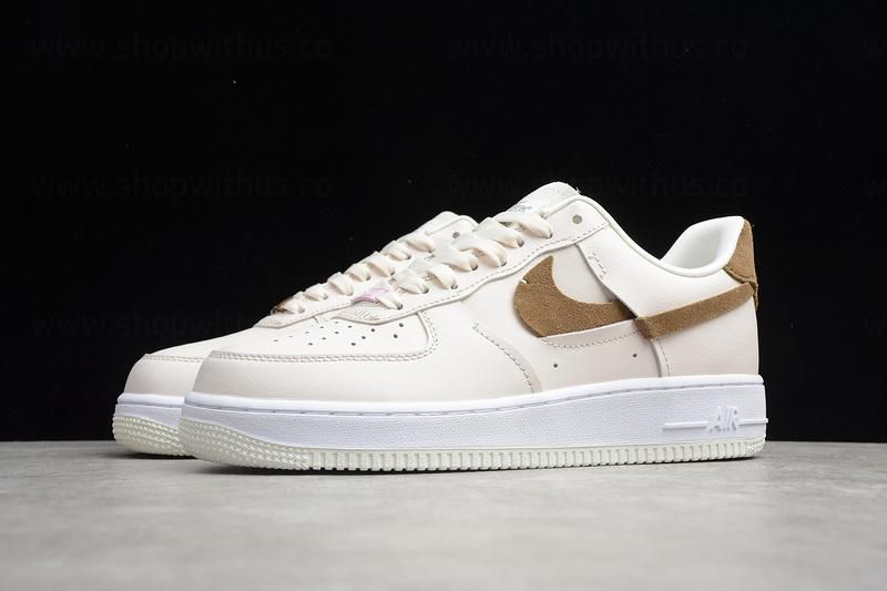 NikeUnisex Air Force 1 AF1 Low Vandalized - Light Orewood Brown