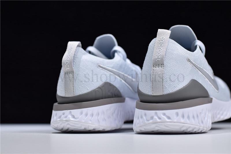 NikeMen's Epic React Flyknit 2 - Pure Platinum