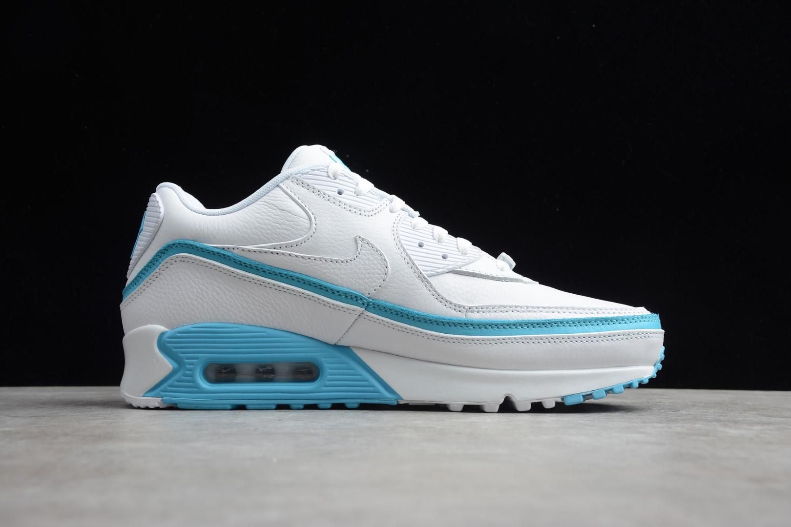 Undefeated x NikeAir Max 90 - White/Blue Fury