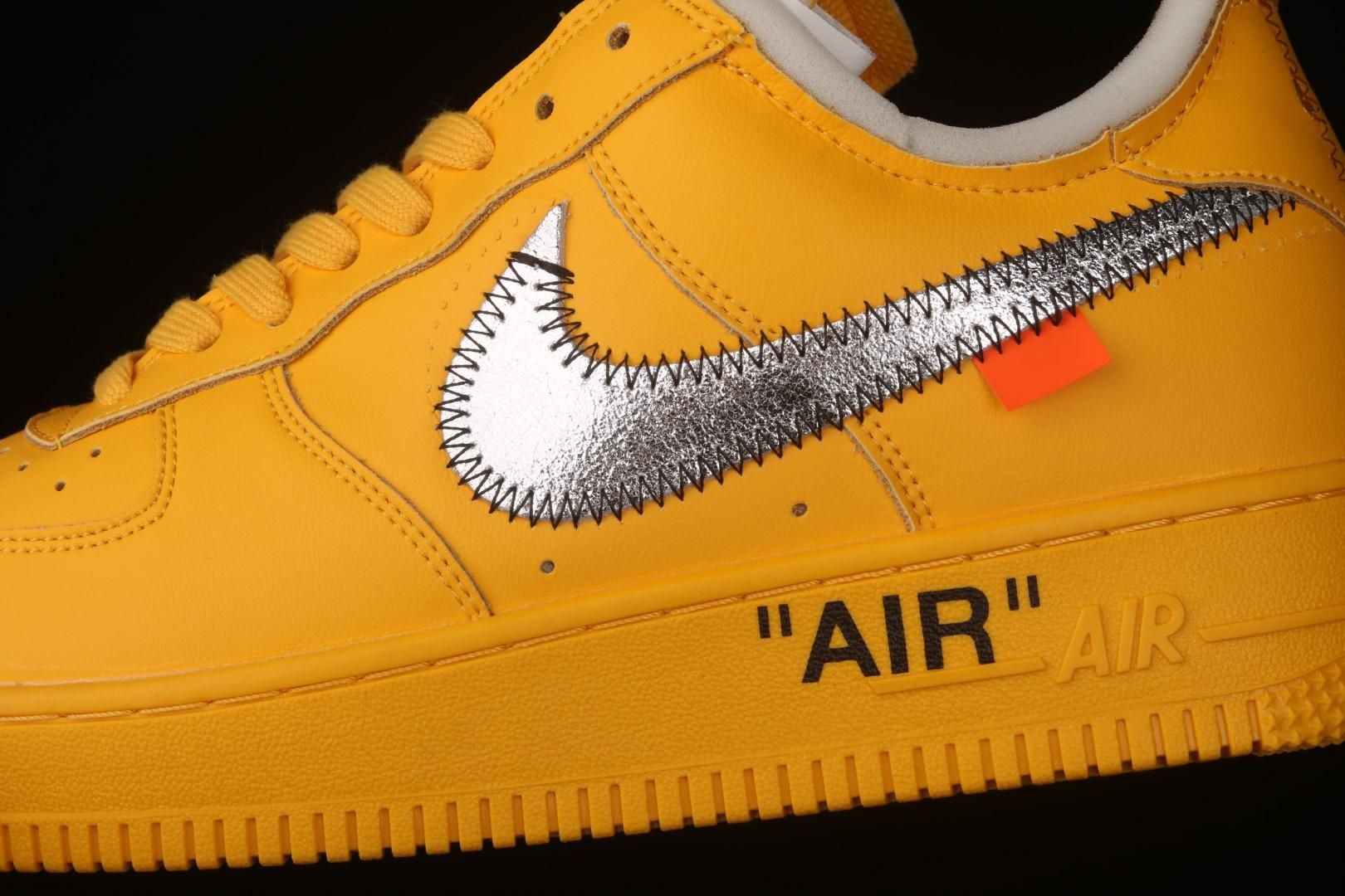 Off-White x Air Force 1 AF1 Low - University Gold