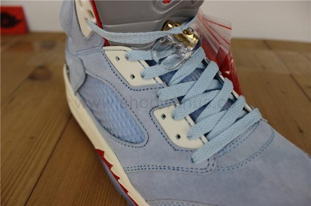 Air Jordan 5 Retro x Trophy Room- Ice Blue
