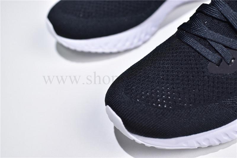 NikeMen's Epic React Flyknit 2 - Black/White