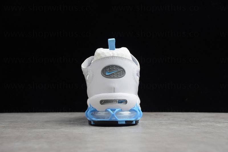 Stussy x NikeAir Zoom Spiridon Cage 2 - White University Blue