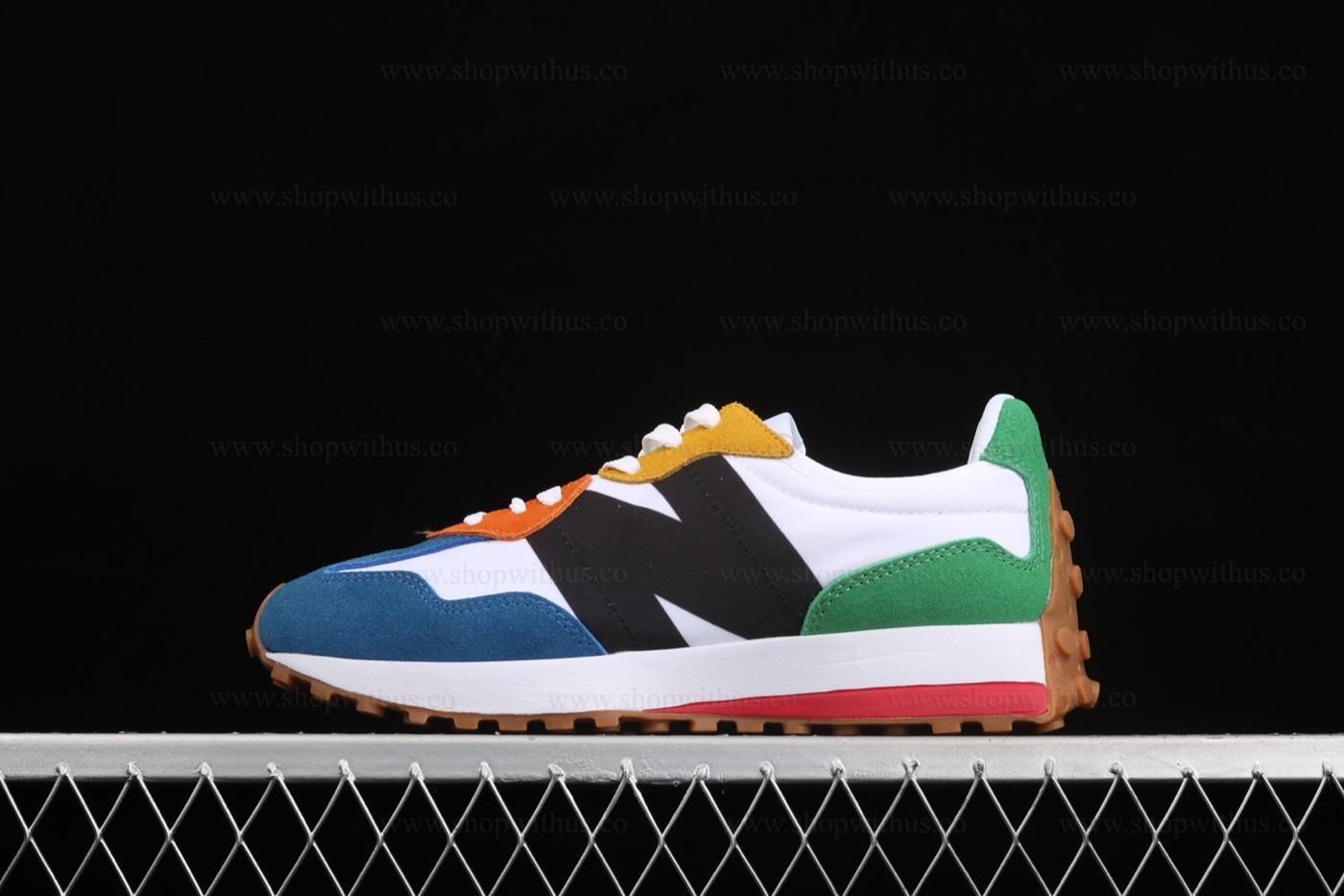 New Balance 327 -Colourful White