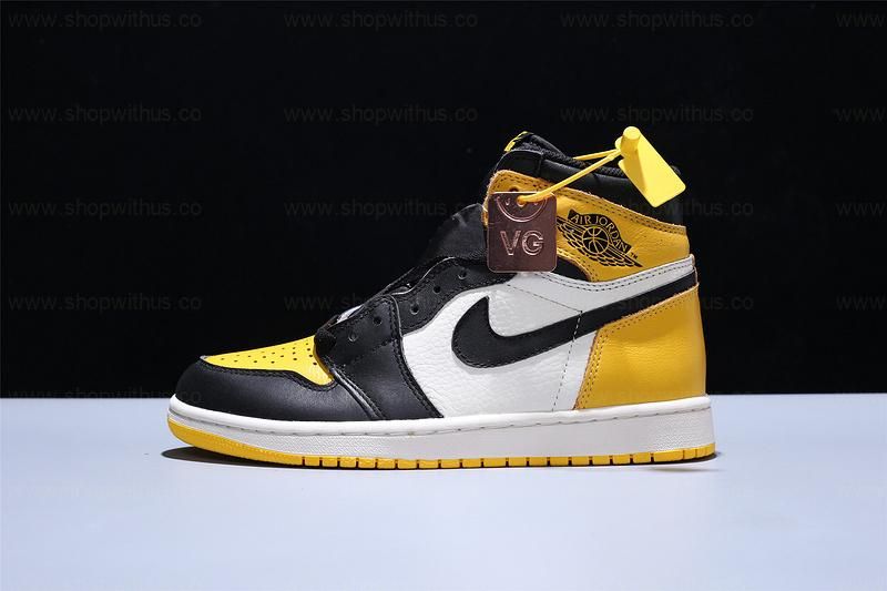 Air Jordan 1 AJ1 Retro High OG - 'Yellow Toe'