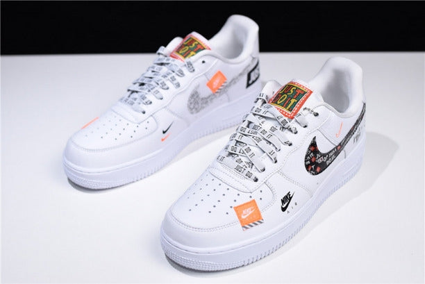 NikeUnisex Air Force 1 07 Just Do It Pack  - White