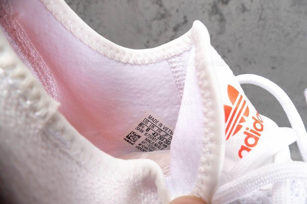 adidasMen's NMD R1 V2 - Cloud White/Solar Red