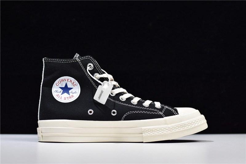 Comme des Garcons Play x Converse Chuck Taylor All-Star 70s Hi - Black