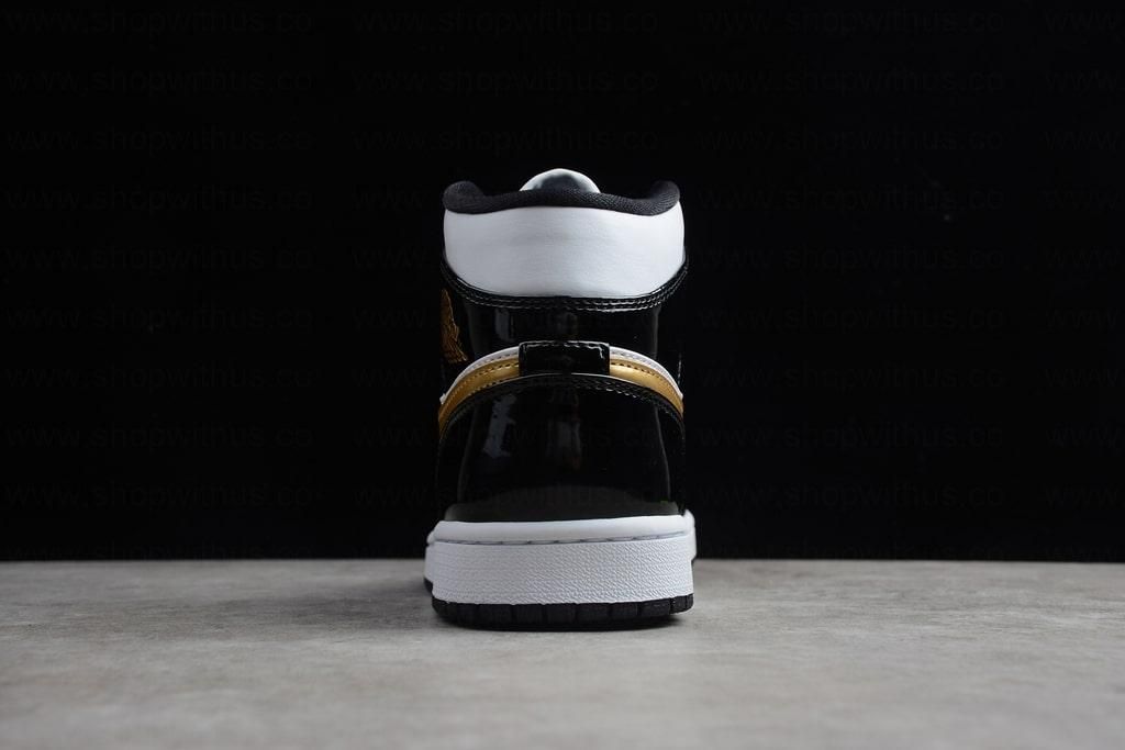 Air Jordan 1 AJ1 Mid SE - Black Gold