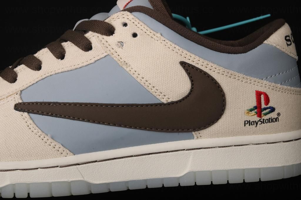 Travis Scott x PlayStation x NikeSB Dunk Low - Charcoal grey