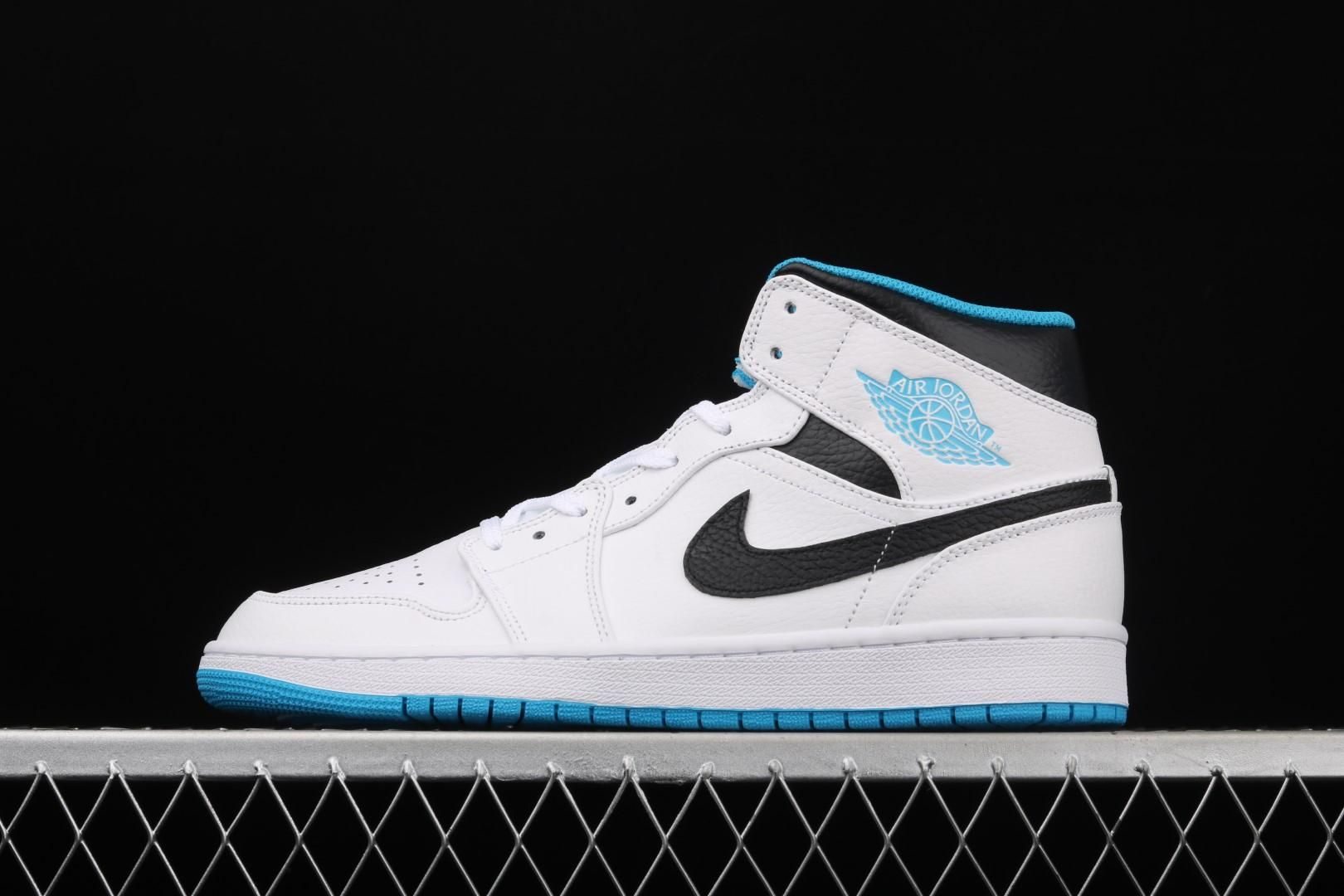 Air Jordan 1 AJ1 Mid - Laser Blue