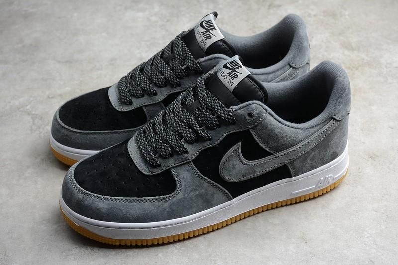 NikeUnisex Air Force 1'07 Low - Grey /Black/ White